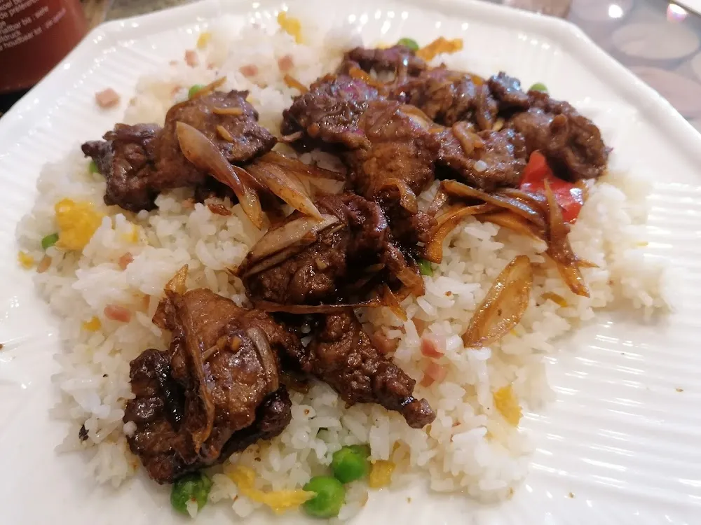 Riz Cantonnais Bœuf Oignons